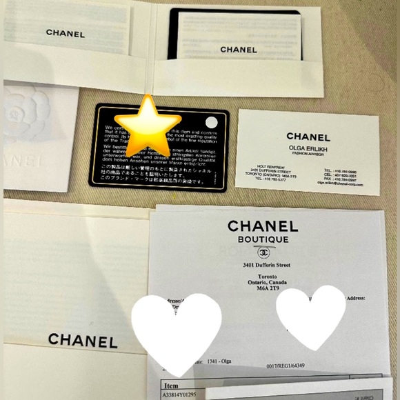 Classic Chanel Lambskin Wallet on Chain Black with Pale gold hardware NWT - Picture 8 of 12